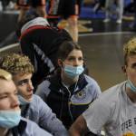 Payton Johnson had to compete with all classifications as the girls were not separated as were the boys. Pictured here in the Tacoma Dome you might say she is a rose amongst the thorns.