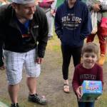 An excited prize winner! Submitted Photo
