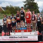 Sloan Tumaua was fourth in State in the discus (147-8).