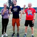 10k placers - Simons 2nd, Dietzman 1st, and Paul 3rd. Submitted photo