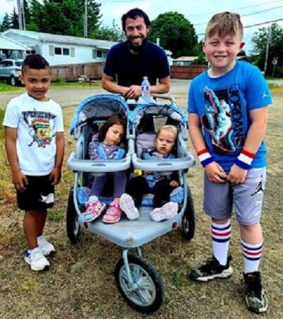 One Mile placers - Riebe 2nd, Roberto, Mia, and Ezra Rodriguez 3rd, and Coburn 2nd.