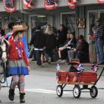 A pony! was in the Kiddies Parade, organized by the Forks Emblem Club.