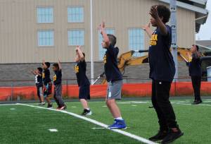 Of course, jumping jacks are almost always a part of pre-game warm-ups.