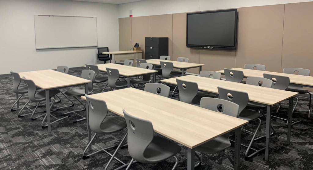 State-of-the-art classrooms.