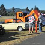Visitors look over a few of the Show N Shine vehicles during the Hot Thunder Nites by West End Thunder Racing. Photo by Lonnie Archibald