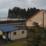 The former Quileute Tribal school sits in the path of a potential Tsunami. The new school on higher ground opens this week. Photo Lonnie Archibald