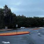 The new parking area is quite an upgrade from the old gravel area that visitors previously used. Photos Terry Breedlove