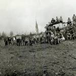 The men who fought the fire ....