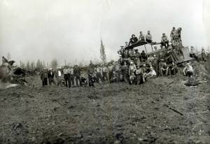 The men who fought the fire ....