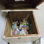 Donation box at OCC.