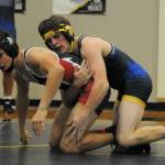 Forks Kaleb Blanton won over Bomani Birdwell of Toledo in the 152 lb class.