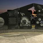 When the Gold Star Families Memorial Monument was completed money remained in the budget to add lighting, then COVID happened and the lighting project was delayed. With the closing of the VFW the funds were transferred to the American Legion and they assisted with ordering the lights and completing that part of the project. The backside of the monument shows that the monument can now be seen even after dark. Submitted photo