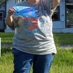 2023 Olympic Coast Mate ROV Competition Mentor of the Year, Alice Ryan, accepts her award.