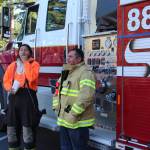 The Quiluete Tribe also brought their fire truck.