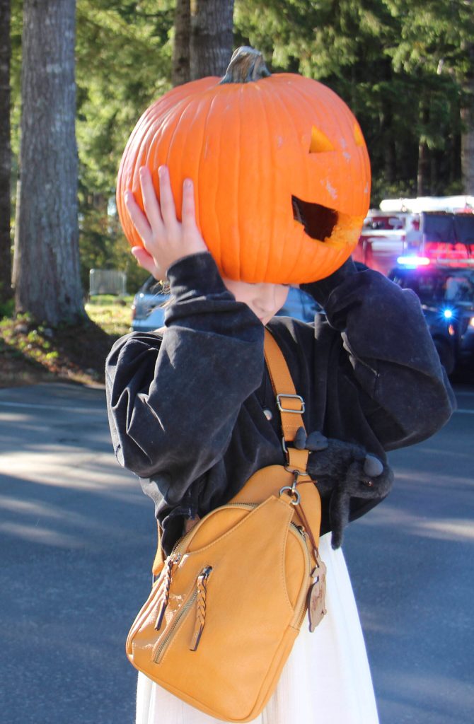 Yes, it was a real pumpkin!