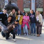 At Central with Brenna.