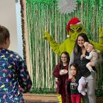 The Grinch was fired up! Literally, he was quite warm in that costume but was cracking jokes and making memories for lots of kids who had a photo taken with the green guy. (The Grinch was portrayed by Trent Thurman owner of Miller Tree Inn.)