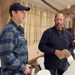 Bill Wells, on the left, the newest DNR Olympic Region Manager, speaks with retired DNR employee Gordon Gibbs after last weeks West End Business and Professional Association meeting. Wells first came to Forks and the DNR in 2003 as a field forester. Over the years he has held several positions with the department including spending some time working in Olympia. Wells said, Our daughters grew up here and graduated from Forks High School. Forks is home to us and we plan to stay here. Wells spouse works in the community as a social worker.
Wells began his new position on December 1 and shared that things are going well at the Forks office as some of the open positions are being filled. Housing is still a big issue for hiring new staff. Photo Christi Baron