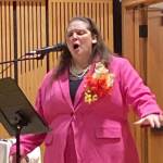 Marni Whitehead of the Rainforest Players performs during the groups presentation of The Gift at the Rainforest Arts Center on December 19. Photo Berlinda James
