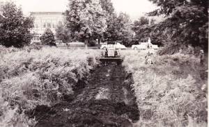 Church ground-breaking 1954.