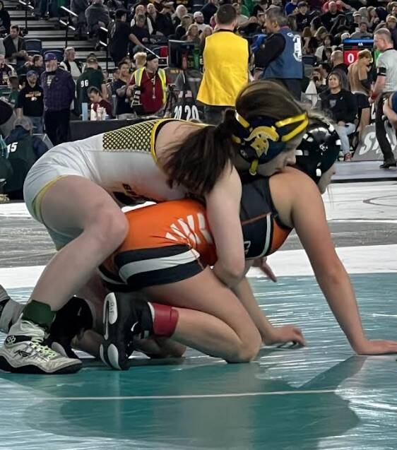 Peyton Johnson 6th place at 115 pounds.