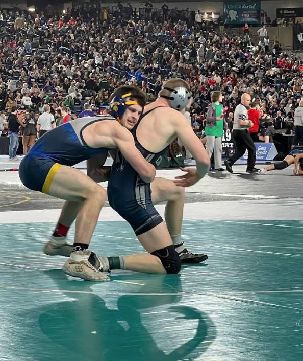 Aiden Ivey, 150 pounds, came in sixth.