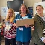 Kristine Lee, Jessica Rangel, Jessica Mishler and Kelsey Breedlove from the Hope Center.