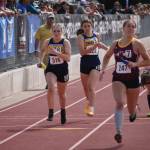 Miley Blanton and Erika Williams in the 4x200.