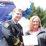 Jamie Kerschner received the PREA Advisory Award with Oliver.