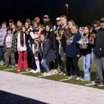 Senior night Spartan football. Photo Kim Weissenfels