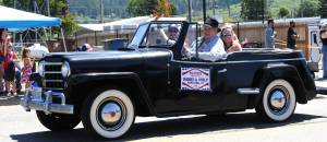 The 2024 Tourists of the Day were Daniel and Holly Mike of Papillion, Nebraska. The Mikes were on their honeymoon and staying at the Miller Tree Inn when the Forks Chamber selected them to spend the 4th with us. More about the Mikes in Commentary on page 6. Photo Lonnie Archibald