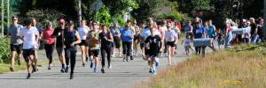 They were off and running as well as walking during the annual Forks Community Hospital United Way Committee Fun Run on Saturday, July 6 in Forks. Photo by Lonnie Archibald.