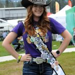 Clallam County Fair Princess Aliya Gillette represented Forks at the Clallam County Fair. Photo Lonnie Archibald