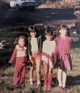 The four Velasquez daughters, Nancy, Lorena, Sandra, and Elena, in 1979. Elena shared, We started school after we found out wed be in Forks longer than planned. My baby brother was 9 months old and did not make it in the picture. Submitted photo