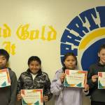 These students were selected by Forks Middle School staff to represent Respect for the month of September. (L-R) Cody Gaydeski, Abner Garcia-Lopez, Dany Ortiz-Lorenze, Autumn Dominguez, Kylee Leppell and Sofia Huling.
