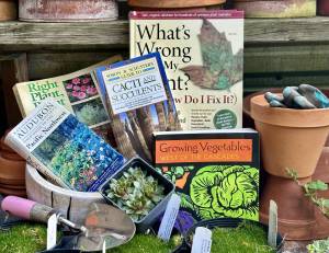 Winter is the perfect time to snuggle in and bone up on your gardening knowledge. Join Master Gardeners Susan Kalmar, Shelly Deisch and Jan Danford for the Green Thumb Education Series presentation Best Books for Gardeners, for a panel discussion on an eclectic assortment of gardening books, interesting reads and topical references for your wintertime perusal. Thursday, Nov. 14 from noon – 1 p.m. at St. Andrews Episcopal Church, 510 E. Park Avenue in Port Angeles. (Photo by Susan Kalmar).