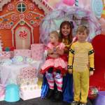 Evergreen 76 was a Candyland Dream! Here Devennie and grandkids get ready for the event to begin. Photos Christi Baron