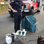 Three Rivers Fire Department was brewing up some hot cocoa!