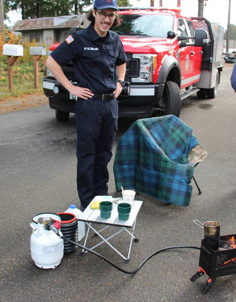 Three Rivers Fire Department was brewing up some hot cocoa!