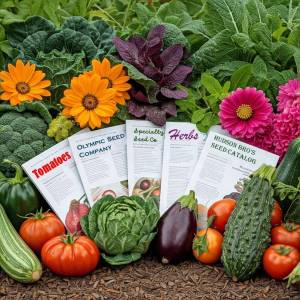 Seed catalog illustration by 
Lorraine Eckard
Please note that the Green Thumb presentation series has a new time: 1 p.m.2 p.m.