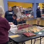 Senior parents kept the hungry bidders fed all weekend with some really great food. Funds raised from the auction concessions help fund the Senior Safe Night party after graduation. Photo Christi Baron