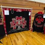 The Bloomfield/Engel family displayed some amazing work they had created with family designs and buttons.