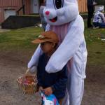 Easter Egg Hunts were also held at other West End locations on Saturday, including the First Baptist Church, the Beaver Grocery Store, and in La Push. Pictured here is Kaylani Miller, who portrayed the Quileute Housing Authoritys Bunny. Kaylani is a high school senior at the Quileute Tribal School. 
Submitted photo