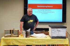 Mark Urnes will lead a free Beekeeping Basics program on May 14 at the Clallam Bay Library and on May 17 at the Forks Library. Submitted Photo