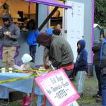The Forks Elks Lodge served free goodies to all who attended Sundays Kids Fish Day at the Bogachiel Rearing Pond.