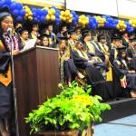 Photo by Lonnie Archibald
Belinda Ramirez-Jeronimo gave the Salutatorian Address.