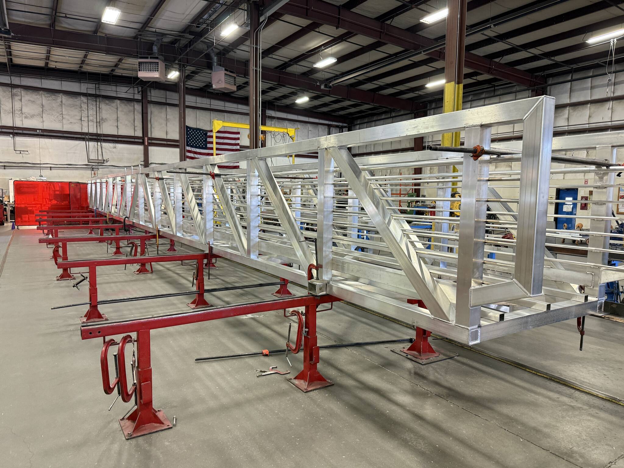 The new ramp is nearing completion. Winter storms damaged the old bridge, leaving beach access 30 feet short. County lodging tax funding was requested for the project. 
Submitted photo