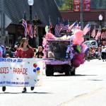 Above, the Kiddies Parade sponsored by the Forks Emblem Club took to Forks Avenue before the Grand Parade got underway. 
Photo Lonnie Archibald