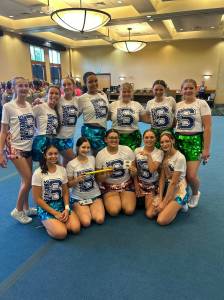 The Spartan fall cheer leading squad recently spent some time at the Great Wolf Lodge at the UCA Cheer Camp. Cheer coaches are Sassy Leons and Eryn Abrahams, they shared the following, These amazing ladies worked so hard, supported each other, and truly represented our school with pride. Theyre coming home with some hardware, including 3 UCA All Americans! We are beyond proud of the growth, spirit, and leadership shown all week long. Cant wait to showcase all our new material and bring that next level energy to the football field this fall!
Members of the team are - Kareena Nandial, Alina Horjesi, Adera Theil, Libby Owen, Danikka King, Taylor Ferro, Kaidyn Decker, Jayden Brown, Kaylee Roberts, Kylee Leppell, Abby Hutto and Rylinn Nelson. 
Lets go Spartans!!