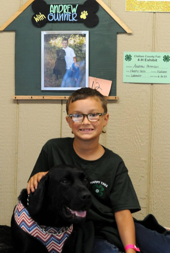 Andrew Peterson and Gunner.
